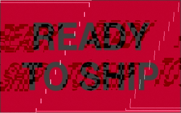 Label Maker Label: Fluorescent Red, Paper, 2