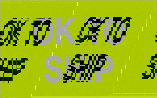 Label Maker Label: Fluorescent Green, Paper, 2