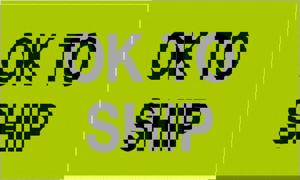 Label Maker Label: Fluorescent Green, Paper, 5