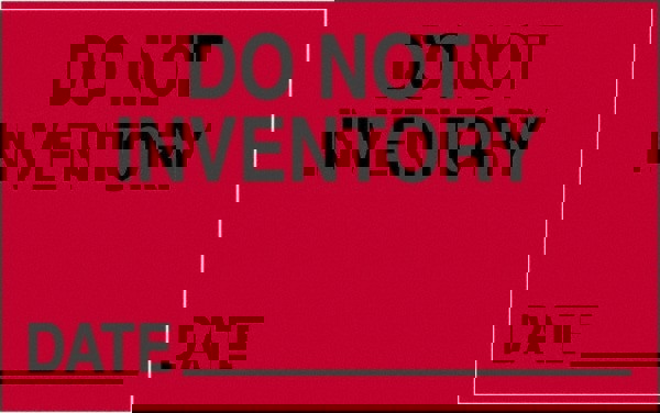 Label Maker Label: Fluorescent Red, Paper, 2