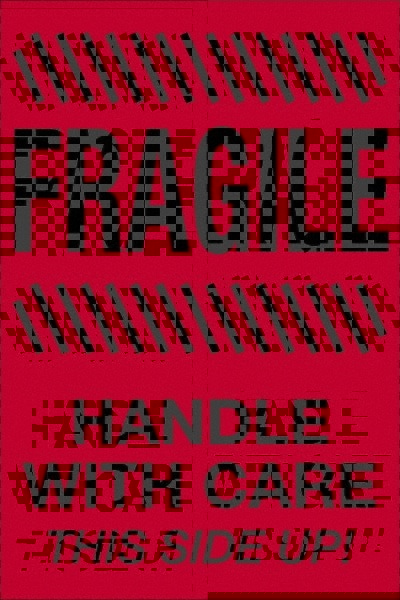 Label Maker Label: Fluorescent Red, Paper, 6