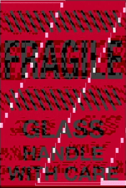 Label Maker Label: Fluorescent Red, Paper, 6