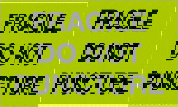 Label Maker Label: Fluorescent Green, Paper, 5