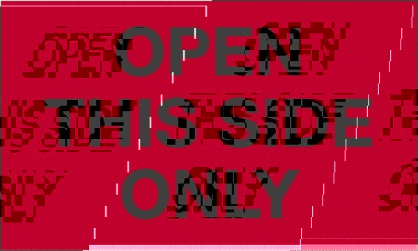 Label Maker Label: Fluorescent Red, Paper, 5