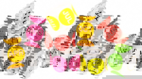 Label Maker Label: Assorted Color, Paper, 2