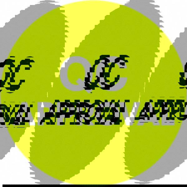 Label Maker Label: Fluorescent Green, Paper, 1