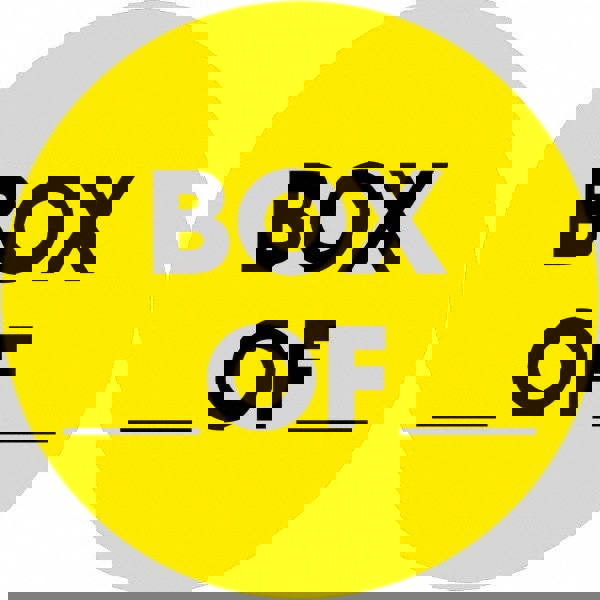 Label Maker Label: Fluorescent Yellow, Paper, 2