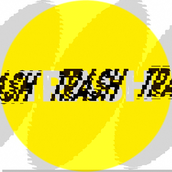 Label Maker Label: Fluorescent Yellow, Paper, 2