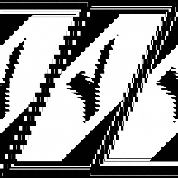 Label Maker Label: Black & White, Paper, 4-1/4