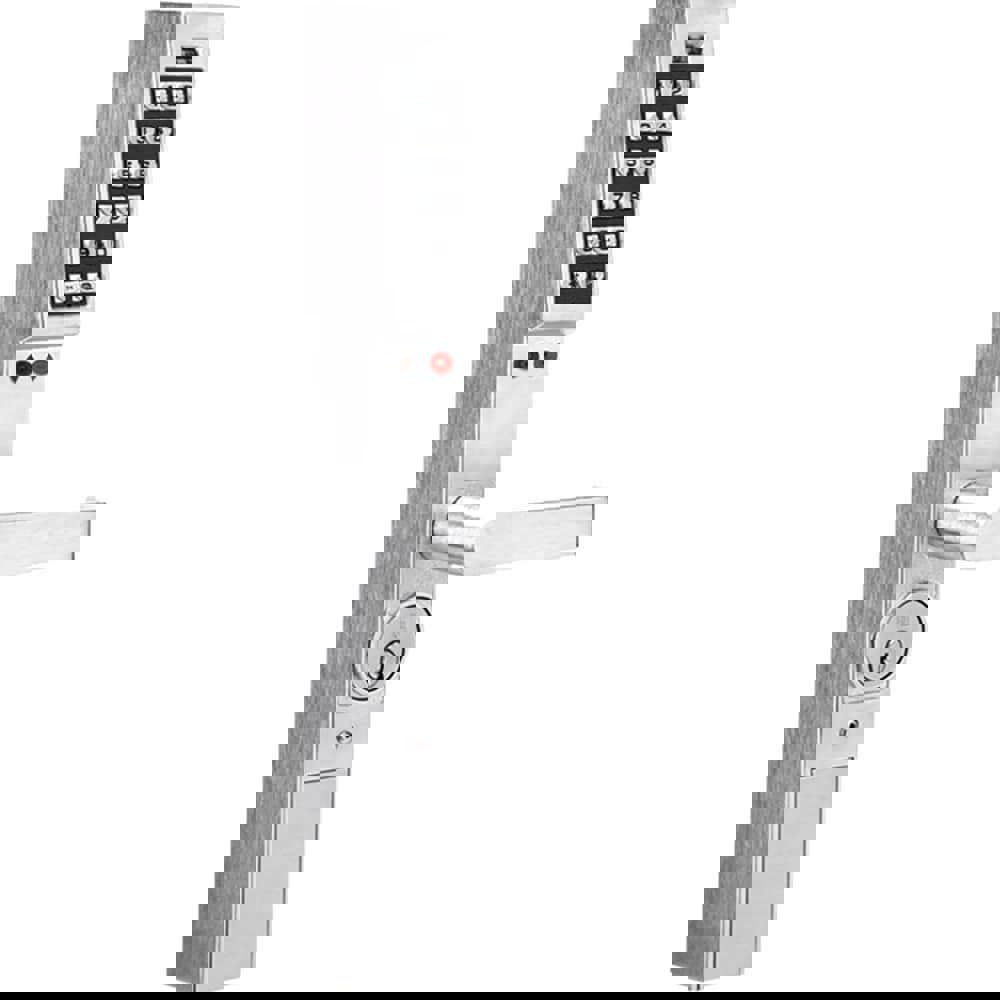 Trim; Trim Type: Narrow Stile Mortise Keypad Trim ; For Use With: DL1300 Narrow Stile Pin Locks ; Material: Metal ; For Door Thickness: 1.75 ; Fire Rated: No ; Overall Length: 17.50