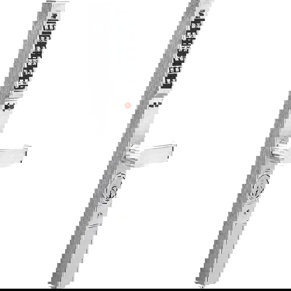 Lever Locksets; Lockset Type: Rim Exit Trim with Keypad ; Key Type: Conventional ; Back Set: 2-3/4 (Inch); Cylinder Type: Conventional ; Material: Metal ; Door Thickness: 1 3/8 to 1 3/4