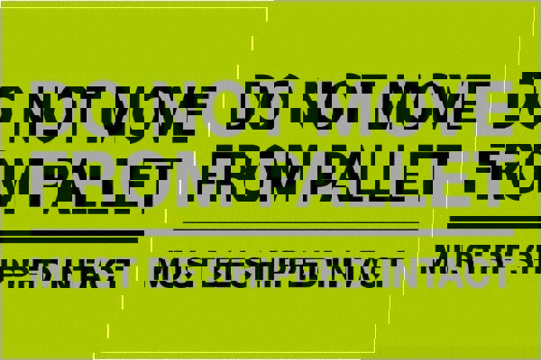 Label Maker Label: Fluorescent Green, Paper, 6