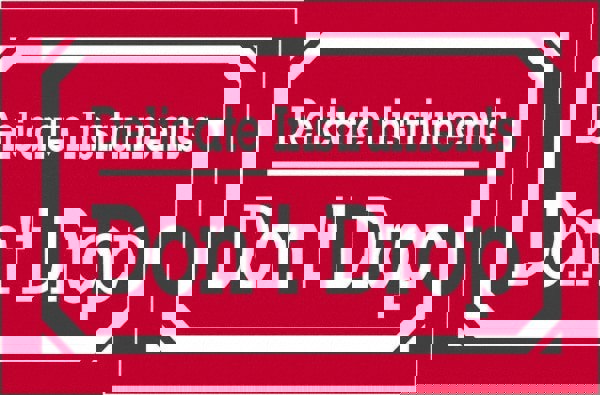 Label Maker Label: Red & White, Paper, 5