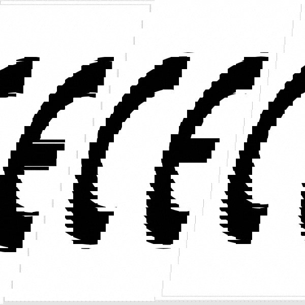 Label Maker Label: Black & White, Paper, 1