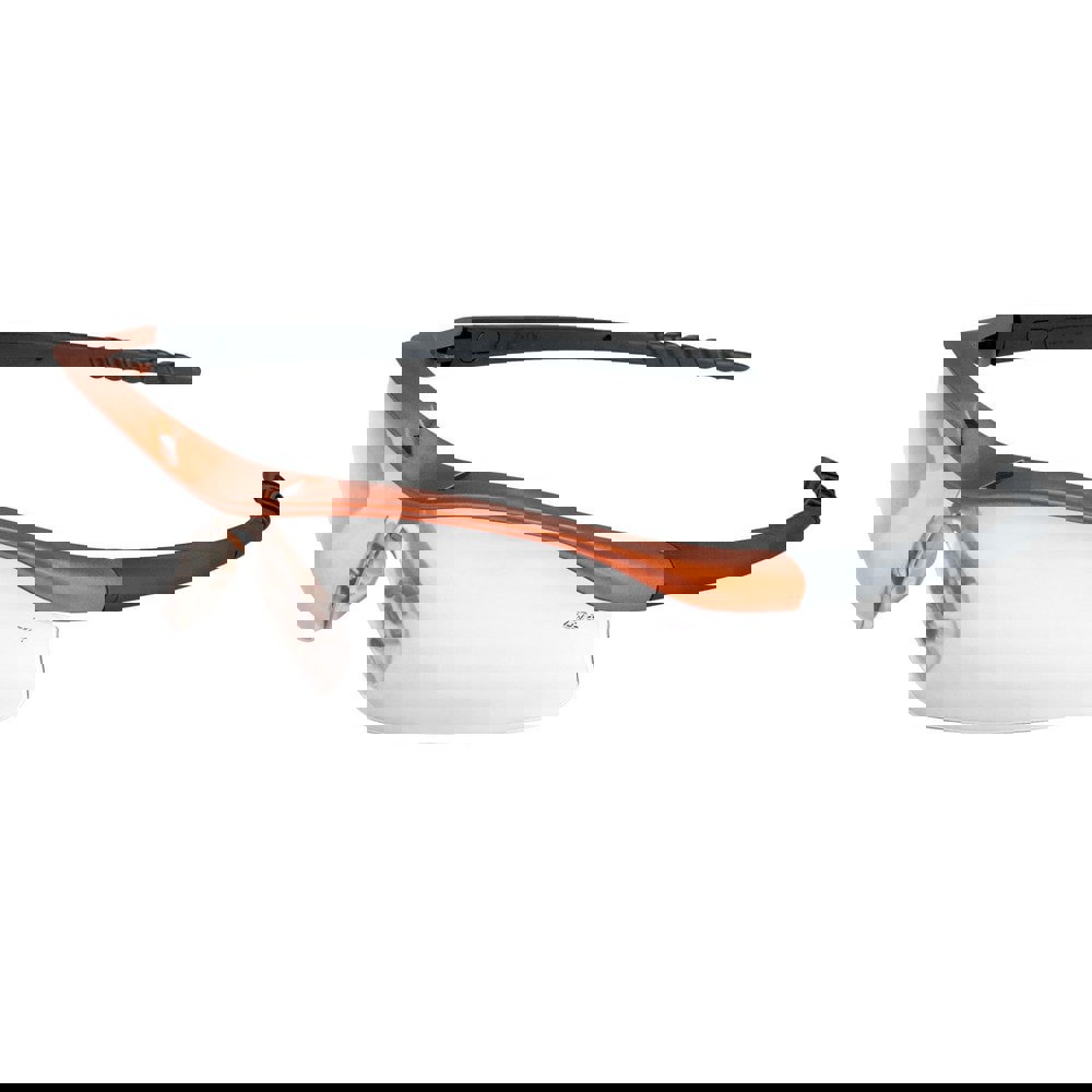 Safety Glasses: Anti-Fog, Polycarbonate, Clear Lenses, Full-Framed