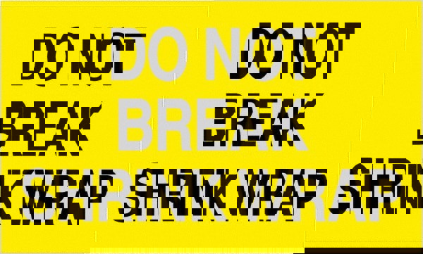 Label Maker Label: Fluorescent Yellow, Paper, 5