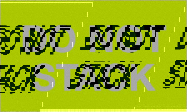 Label Maker Label: Fluorescent Green, Paper, 5