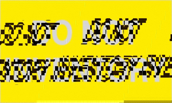 Label Maker Label: Fluorescent Yellow, Paper, 5