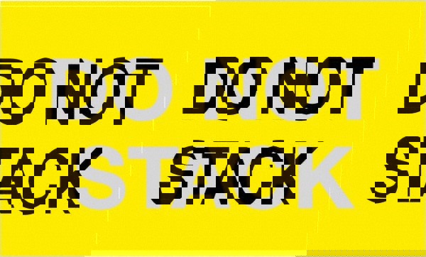 Label Maker Label: Fluorescent Yellow, Paper, 5