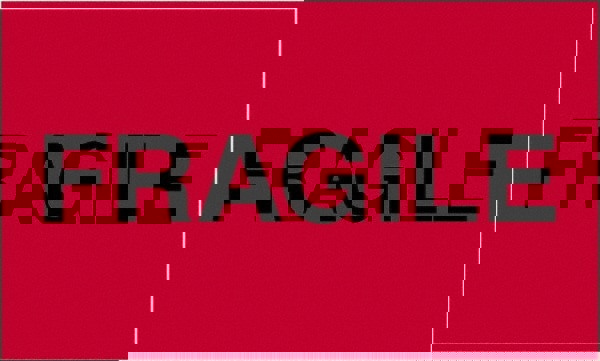 Label Maker Label: Fluorescent Red, Paper, 5