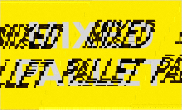 Label Maker Label: Fluorescent Yellow, Paper, 5