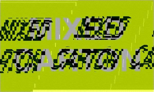 Label Maker Label: Fluorescent Green, Paper, 5