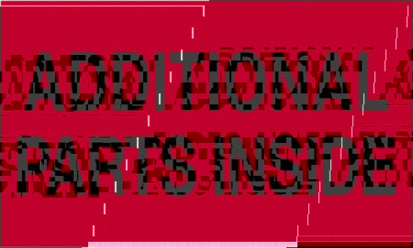 Label Maker Label: Fluorescent Red, Paper, 5