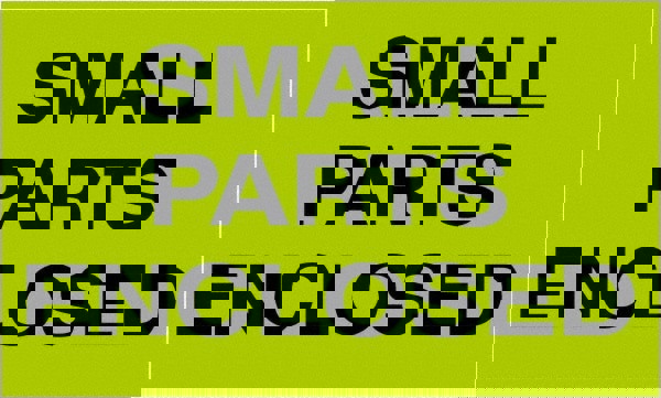 Label Maker Label: Fluorescent Green, Paper, 5