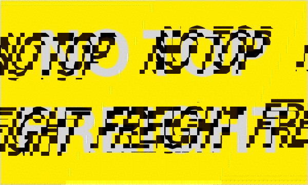 Label Maker Label: Fluorescent Yellow, Paper, 5