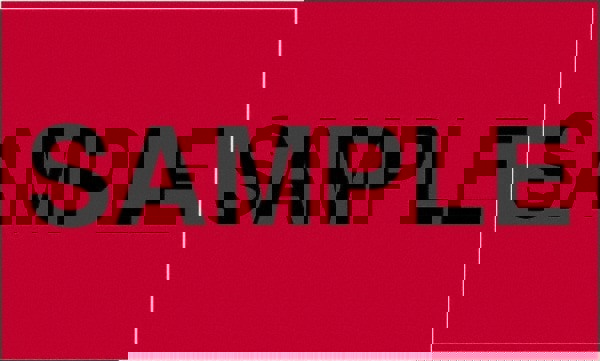 Label Maker Label: Fluorescent Red, Paper, 5