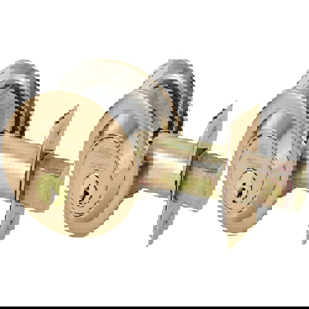 Deadbolts; Deadbolt Type: Deadbolt ; Lock Type: Single Cylinder ; Key Type: Keyed Different ; Mount Type: Through Hole ; Material: Steel ; Minimum Door Thickness: 1.75in