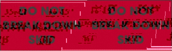 Label Maker Label: Fluorescent Red, Paper, 10