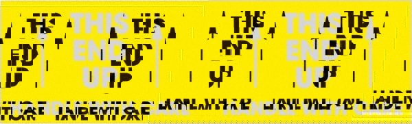 Label Maker Label: Fluorescent Yellow, Paper, 10