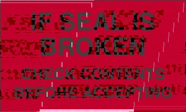 Label Maker Label: Fluorescent Red, Paper, 5