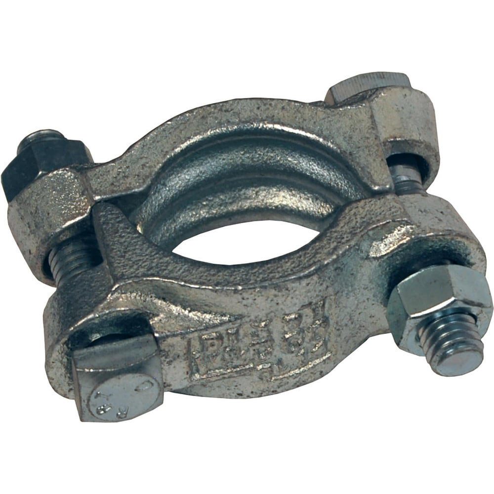 Hose Clamp Kits; Product Type: Double Bolt Clamp Kit ; Minimum Diameter (Fractional Inch): 3-4/64 ; Maximum Diameter (Inch - Fraction - 4 Decimals): 3-24/64 ; Clamp Material: Plated Iron ; Includes: Double Bolt Clamp, MB8300-Bolt, MN8-Nut