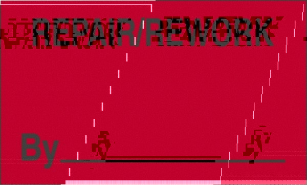 Label Maker Label: Fluorescent Red, Paper, 5