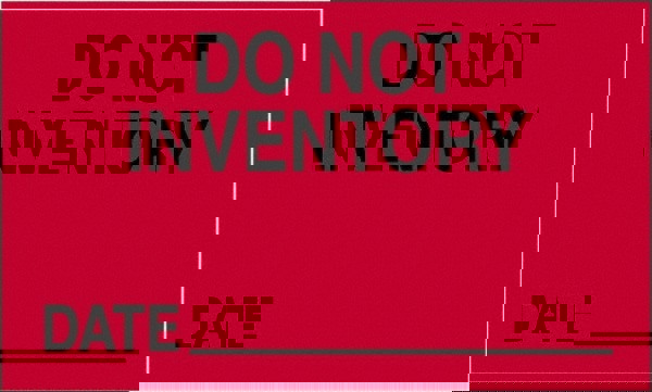 Label Maker Label: Fluorescent Red, Paper, 5