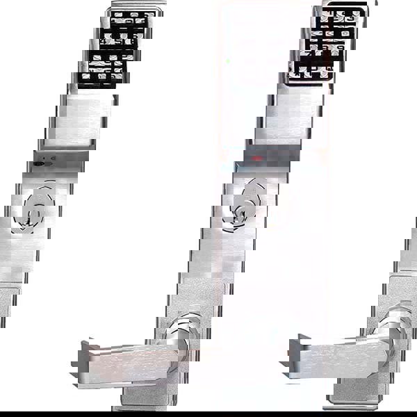 Lever Locksets; Type: Classroom; Door Thickness: 1-3/4; Back Set: 2-3/4; For Use With: Commercial Doors; Finish/Coating: Satin Chrome; Material: Steel; Material: Steel; Door Thickness: 1-3/4; Lockset Grade: Grade 1; Cylinder Type: Standard Mortise; Number