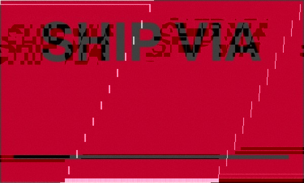 Label Maker Label: Fluorescent Red, Paper, 5