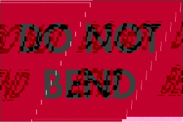 Label Maker Label: Fluorescent Red, Paper, 3