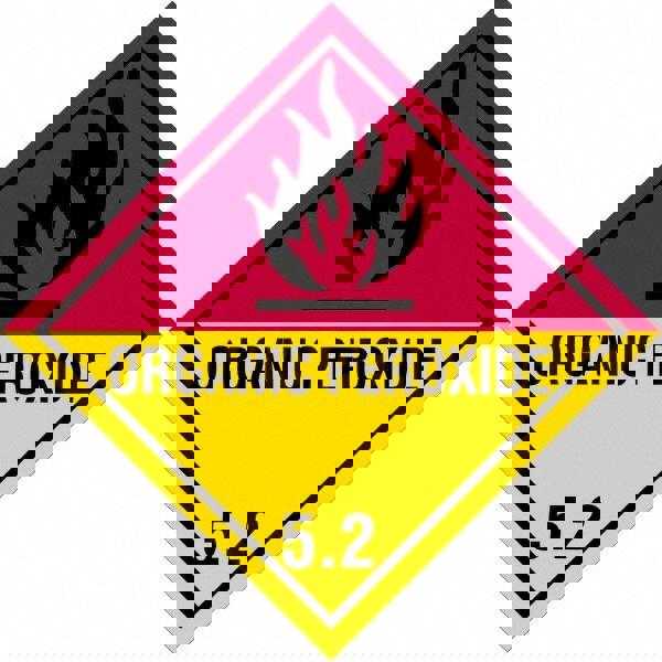 Label Maker Label: Yellow Red Black & Gray, Paper, 4