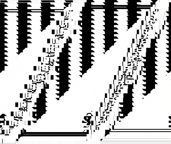 Label Maker Label: Black & White, Paper, 4-3/4