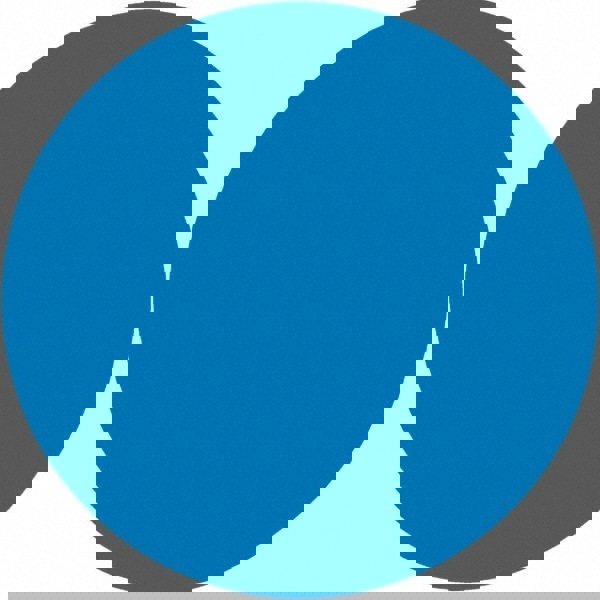 Label Maker Label: Light Blue, Paper, 1-1/2