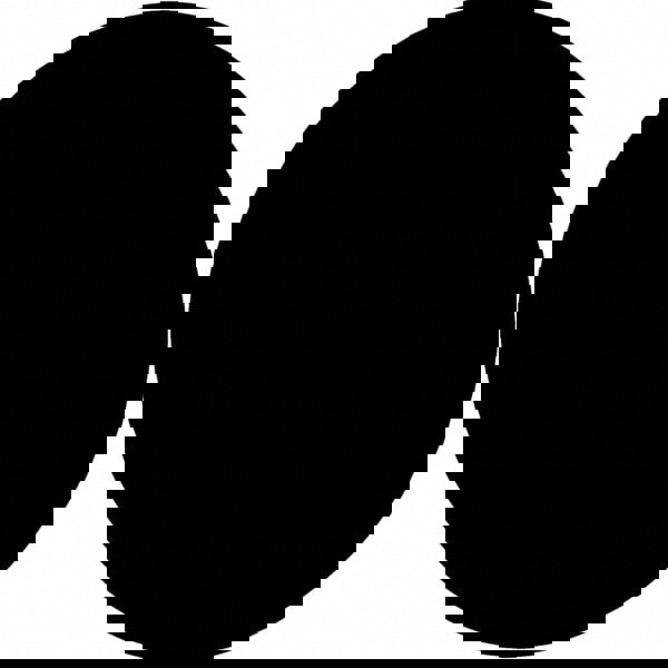 Label Maker Label: Black, Paper, 1-1/2