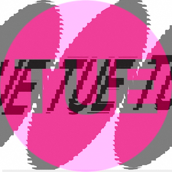 Label Maker Label: Fluorescent Pink, Paper, 2