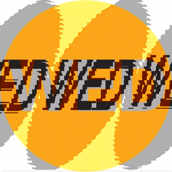 Label Maker Label: Fluorescent Orange, Paper, 1