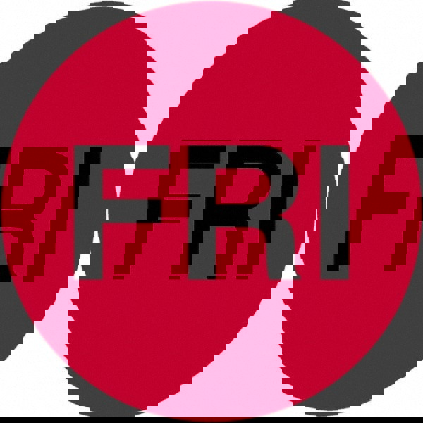 Label Maker Label: Fluorescent Red, Paper, 1