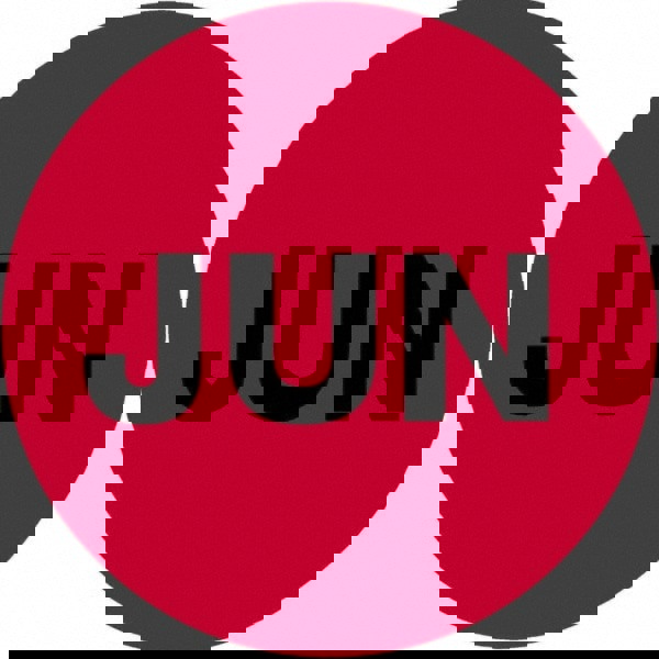 Label Maker Label: Fluorescent Red, Paper, 1