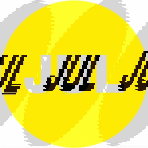 Label Maker Label: Fluorescent Yellow, Paper, 1