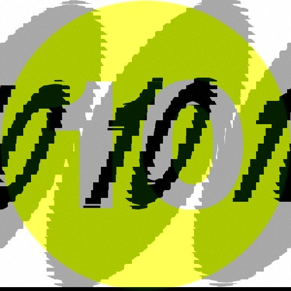 Label Maker Label: Fluorescent Green, Paper, 1